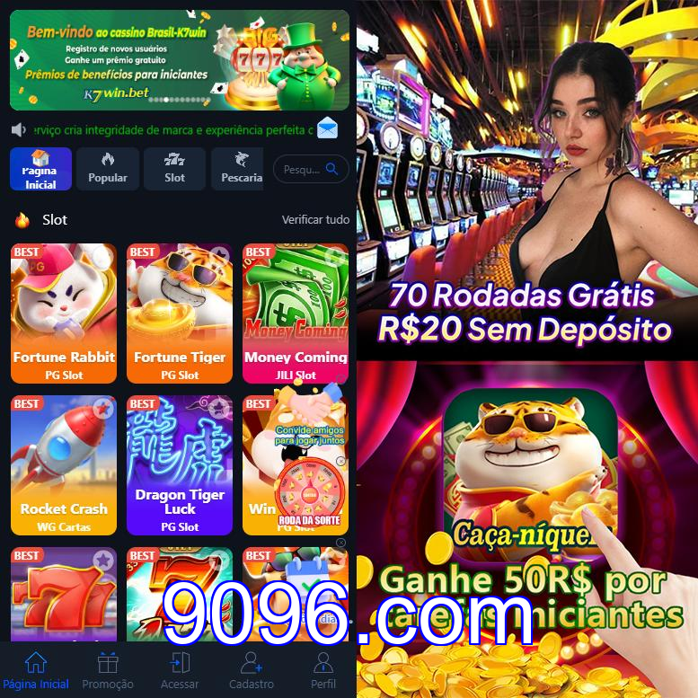 Cadastro no 9096: Comece com um Bônus de Boas-vindas!